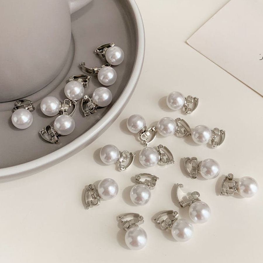 Shoppinggo shoppinggo Mini Hair Clip Pearl 10pcs Hair Clip Hair Accessory Bangs Cute Fashionable Hair Decoration Elegant