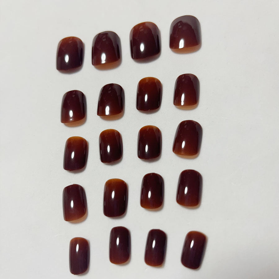 Shopping Go shoppinggo Nail tips Short Sparkly Simple False nails Nail art Art tips Deco tips Oval Wedding [Non-returnable item]