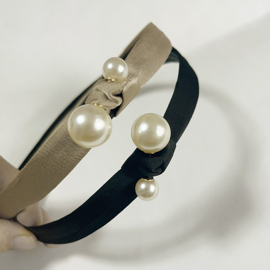 Shopping Go Shoppinggo Headband Pearl Adult Hairband Head Accessory Chic Thick Hair Accessory Wedding After Party Wedding Stone