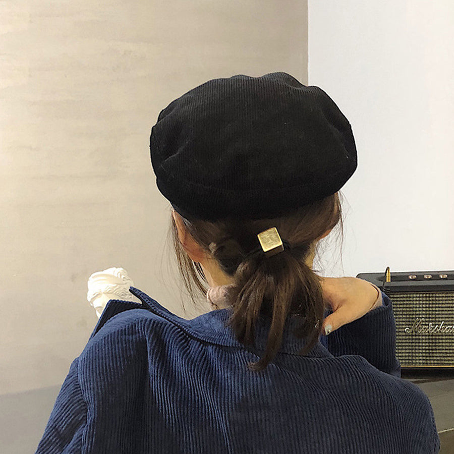 ショッピングゴー shoppinggo ヘアゴム リングゴム 金属ビジュー おしゃれ ヘアアクセサリー リボン結び シンプル 髪留め （ハート） ハート