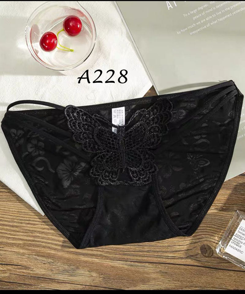 ショッピングゴー shoppinggo レースショーツ セクシー ショーツ単品 薄型 総レース 透け感 下着 ランジェリー シースルー ふんどしパンツ【返品不可商品】