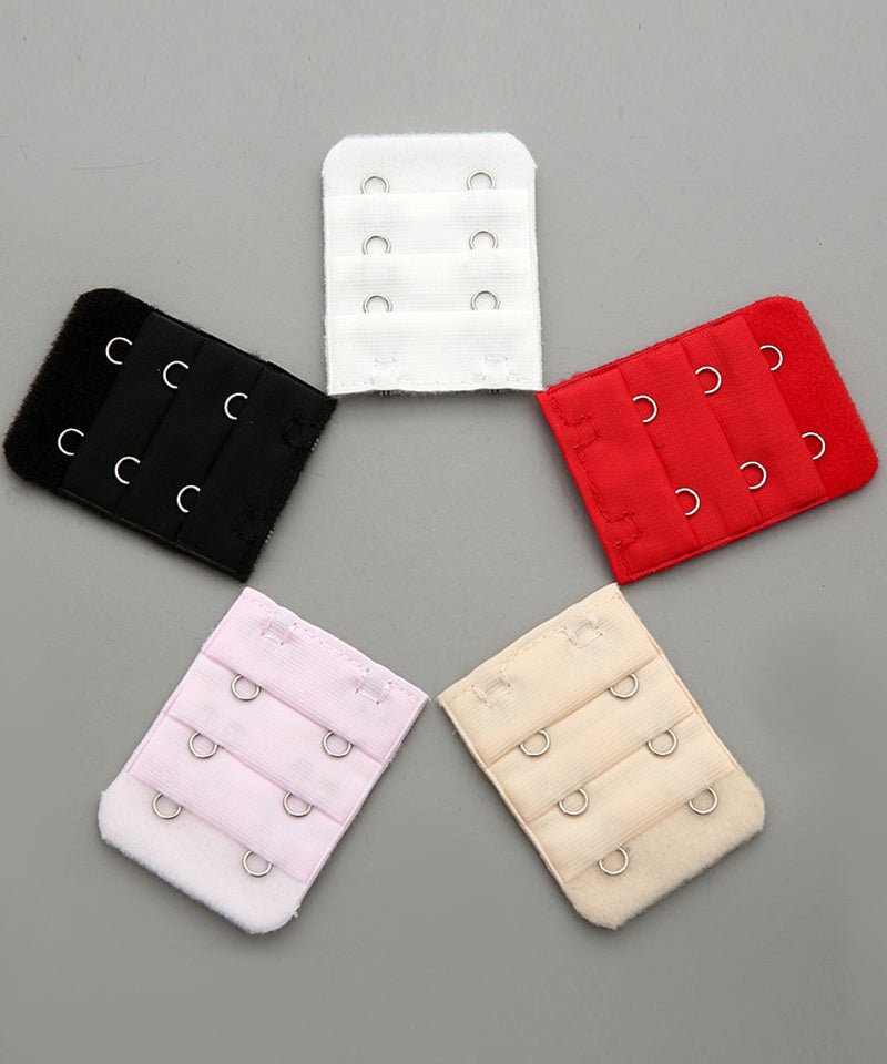 Shoppinggo Bra Extension 2 Rows 3 Columns Bra Hook Expansion Hook Hook for Extension Bra Hook Adjuster Fit Large Size Loose Maternity Pregnancy