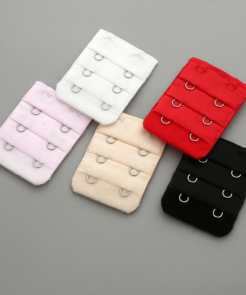 Shoppinggo Bra Extension 2 Rows 3 Columns Bra Hook Expansion Hook Hook for Extension Bra Hook Adjuster Fit Large Size Loose Maternity Pregnancy