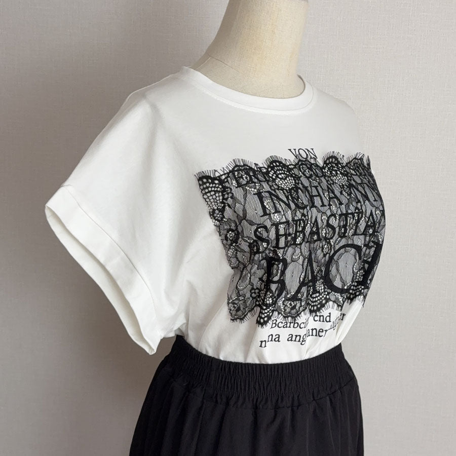 ショッピングゴー shoppinggo ロゴTシャツ 半袖 ゆったり 体型カバー 夏服 tシャツ 英字ロゴ ゆるT 半袖 柄プリントTシャツ ゆるシルエット半袖Tシャツトップス 春 夏 （ホワイト） ホワイト
