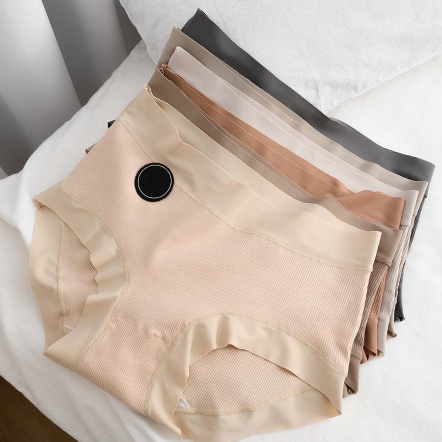 ショッピングゴー shoppinggo ショーツ かわいい ハイウエスト 無地 プレーンショーツ 下着 女性 パンツ パンティ レース スダンダードショーツ 伸縮性 フィット感 【返品不可商品】 （ベージュ01） ベージュ01