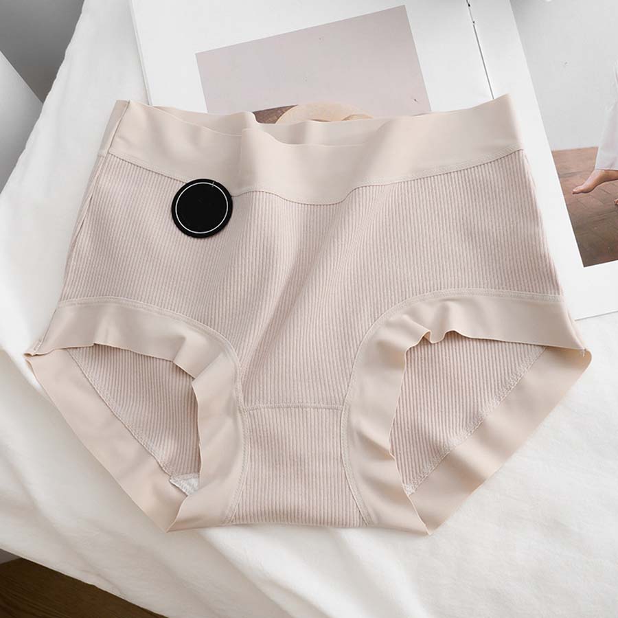 ショッピングゴー shoppinggo ショーツ かわいい ハイウエスト 無地 プレーンショーツ 下着 女性 パンツ パンティ レース スダンダードショーツ 伸縮性 フィット感 【返品不可商品】 （ベージュ02） ベージュ02