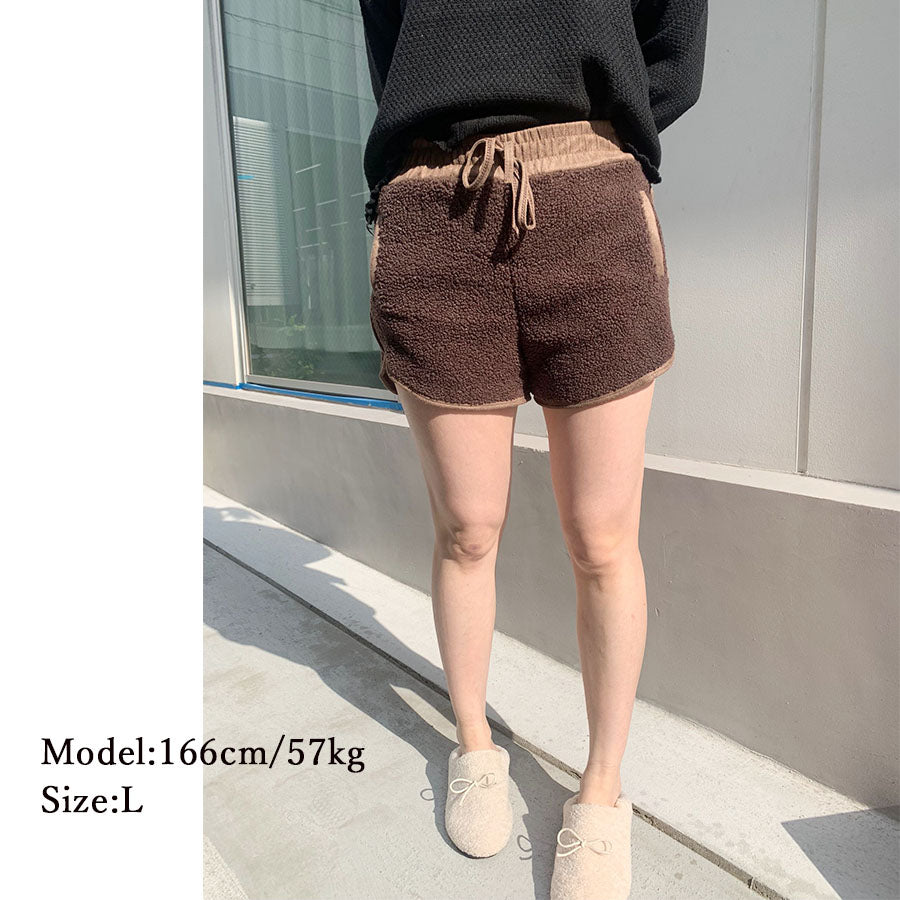 購物Go Shoppinggo鑽孔褲子後部拉絲底部橡膠西部鬆散的冬季褲子