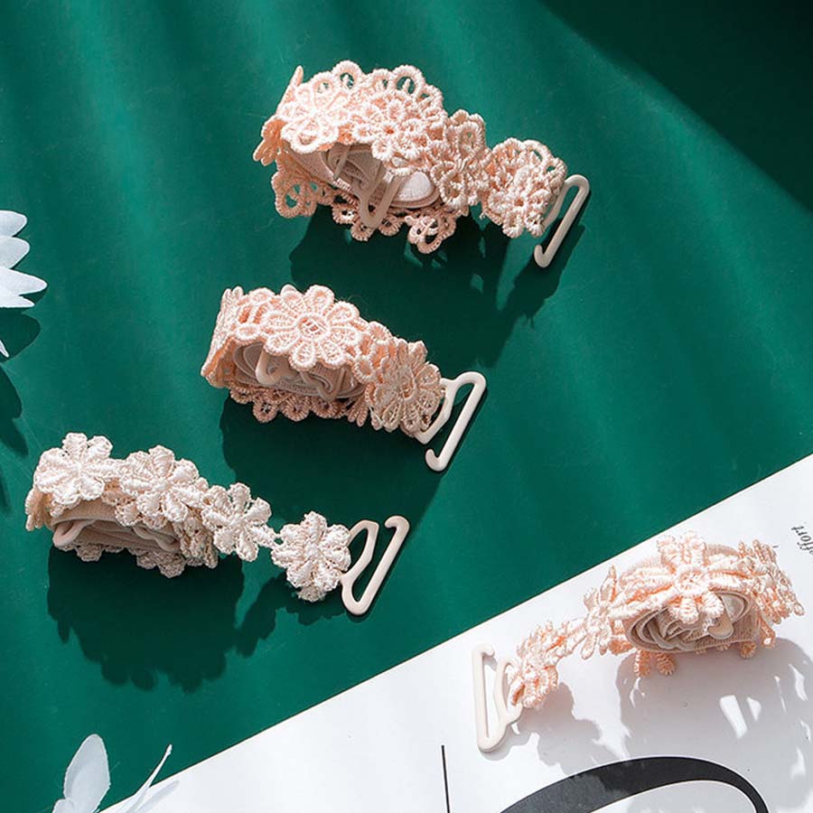 Shoppinggo shoppinggo Bra strap Floral pattern Bra strap Innerwear Underwear Show-off bra Shoulder strap Replacement strap