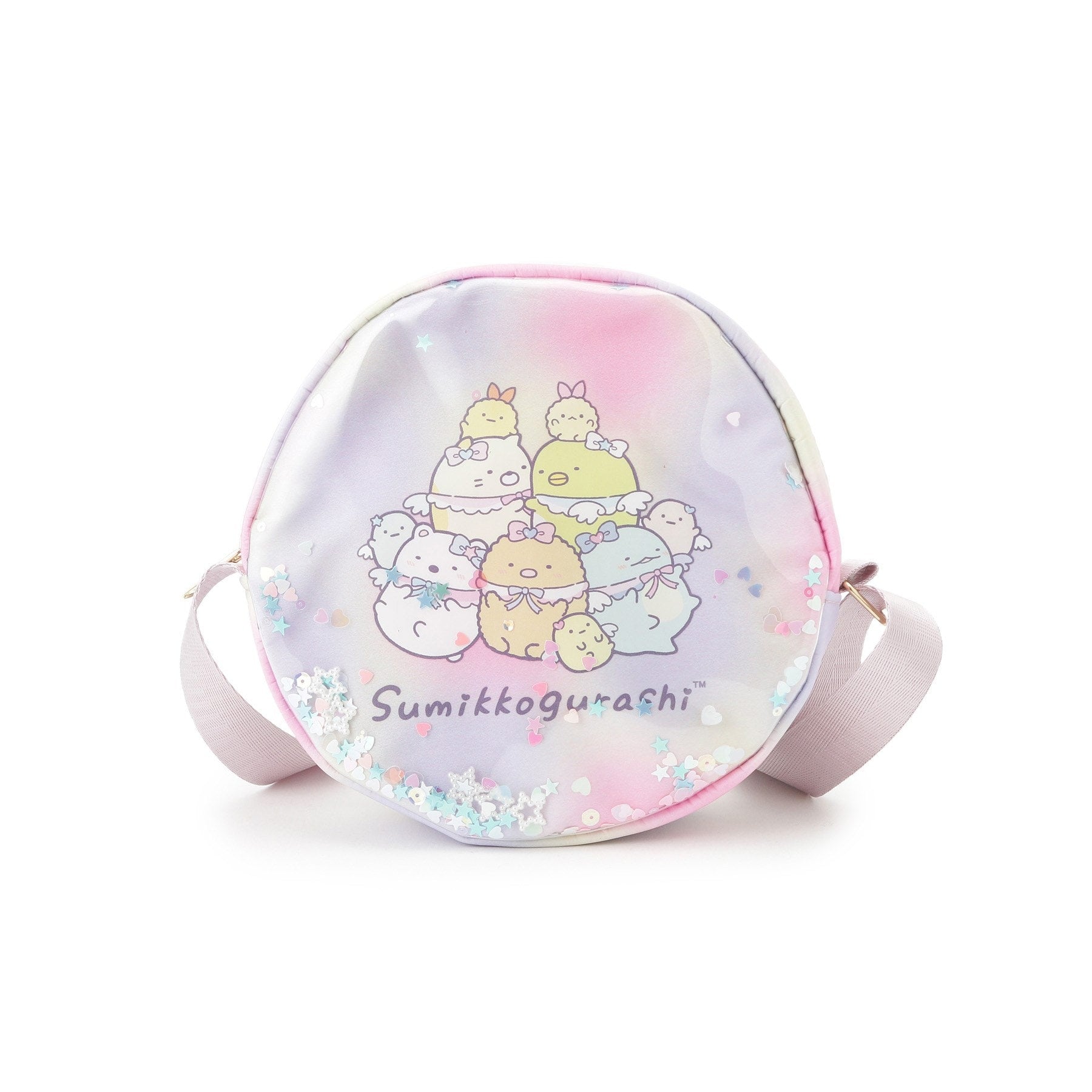 シューラルー キッズ SHOO・LA・RUE／Kids 【すみっコぐらし】ラウンドポシェット （ラベンダー(580)） ラベンダー(580)