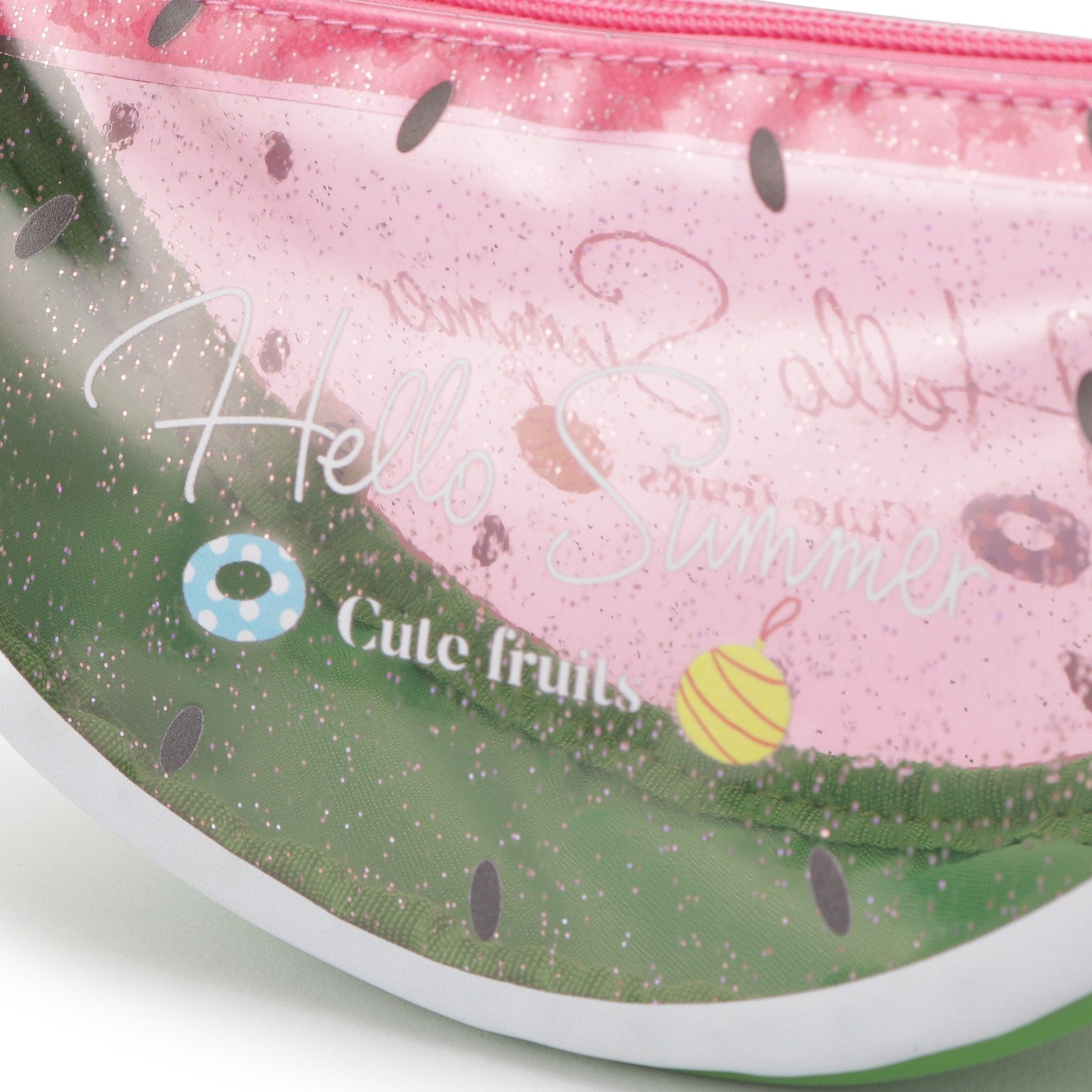 シューラルー キッズ SHOO・LA・RUE／Kids PVCフルーツポシェット （ピンク(072)） ピンク(072)
