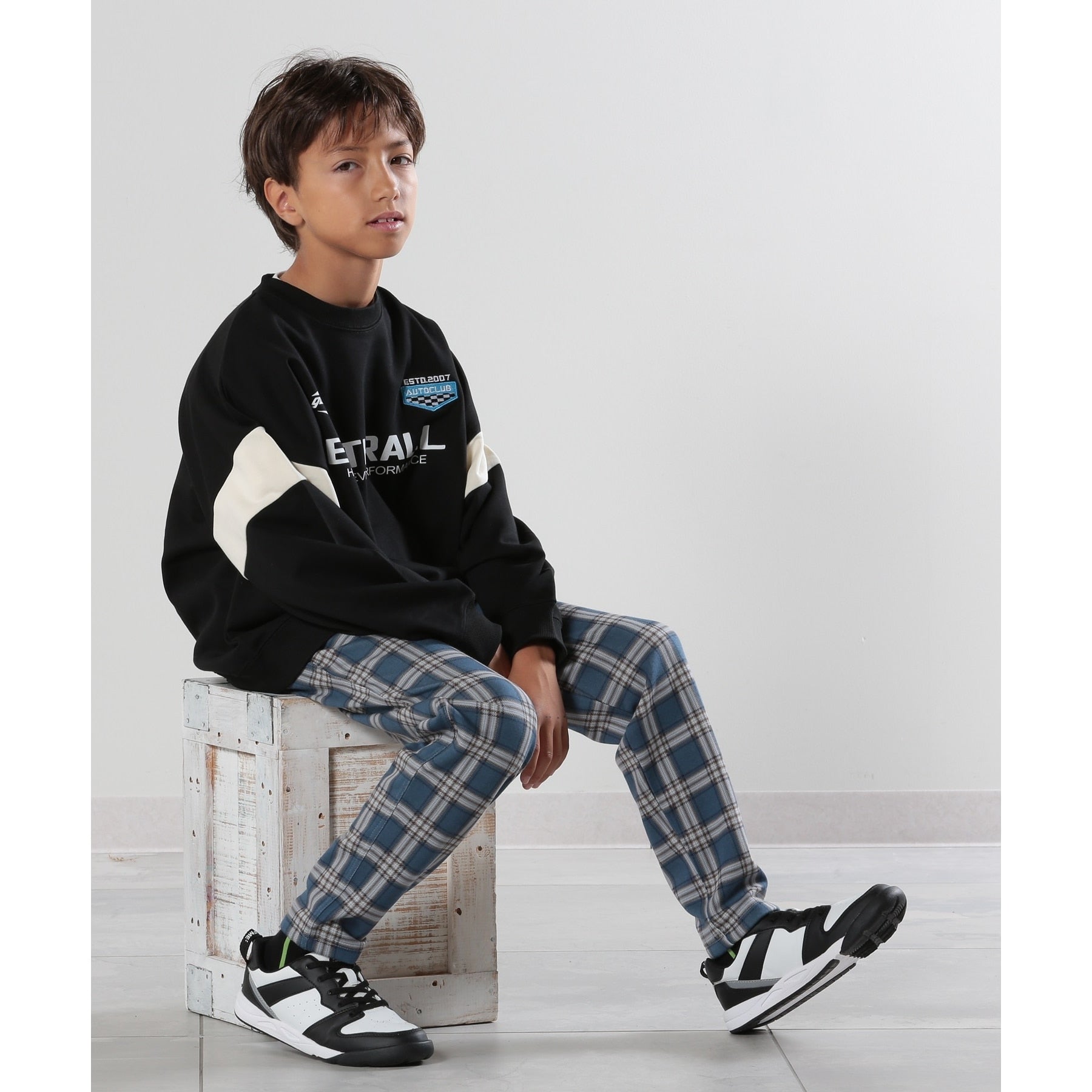 Shula Rue Kids SHOO・LA・RUE/Kids [IFME] 雙色運動鞋