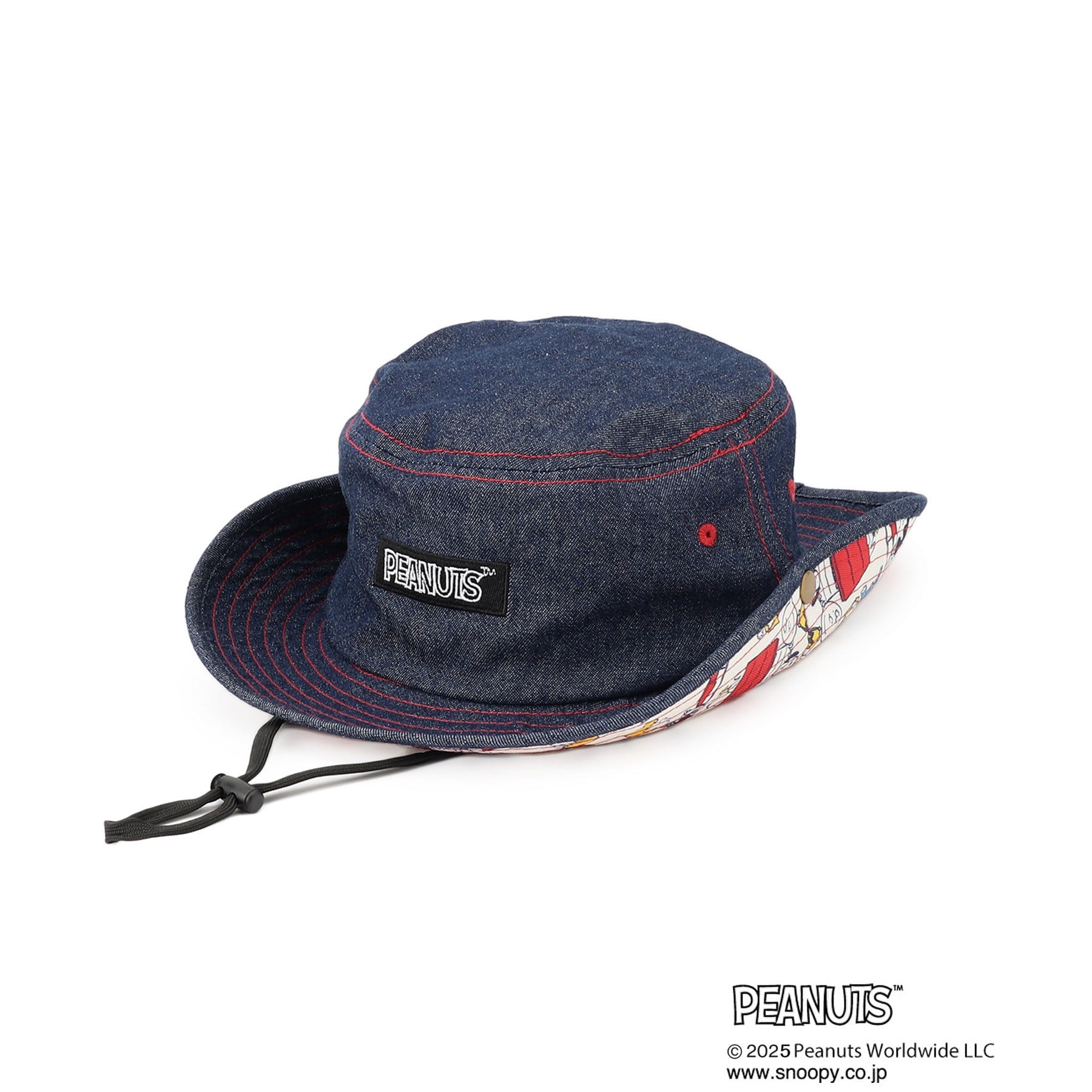 シューラルー キッズ SHOO・LA・RUE／Kids 【PEANUTS】デニムHAT （ネイビー(694)） ネイビー(694)