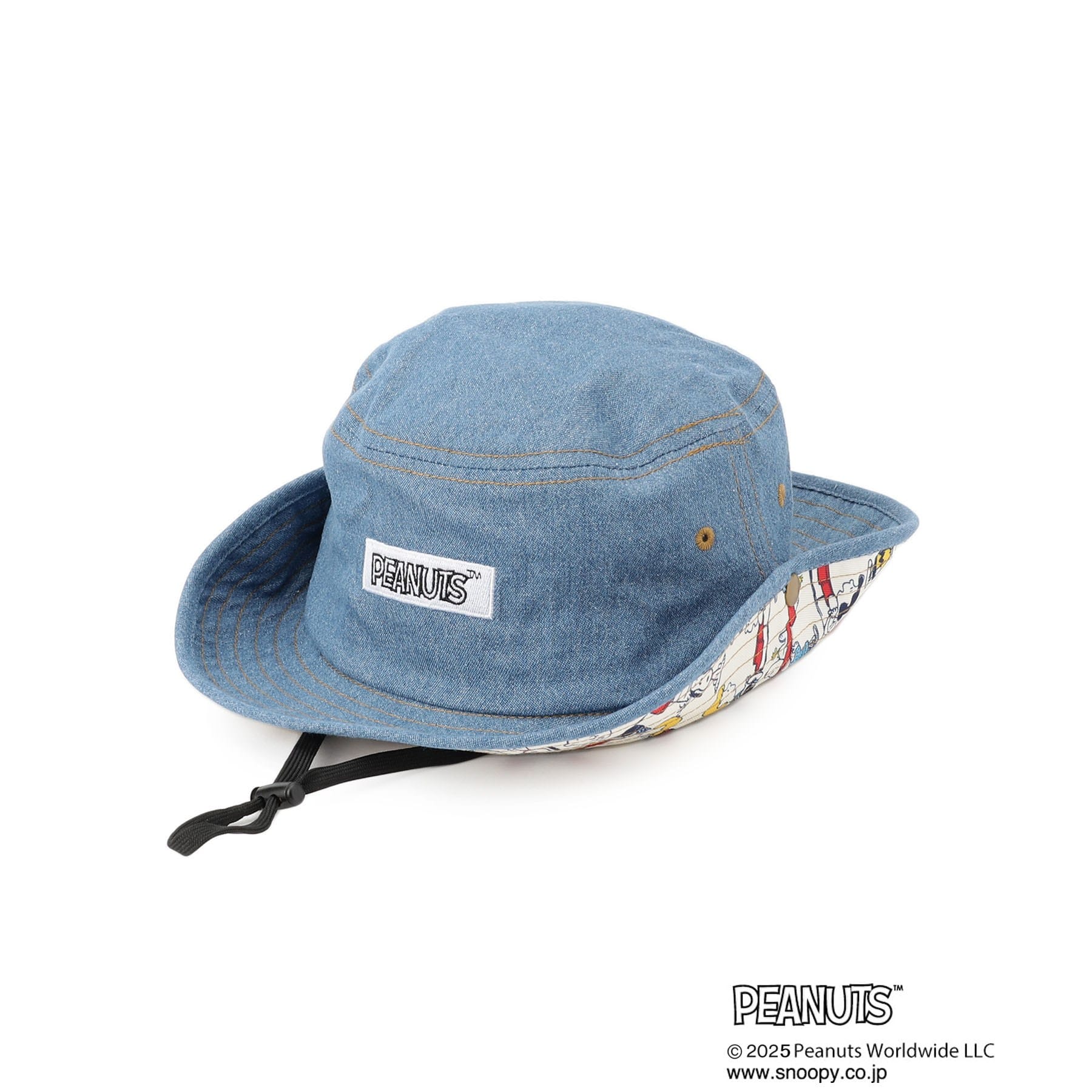 シューラルー キッズ SHOO・LA・RUE／Kids 【PEANUTS】デニムHAT （ブルー(691)） ブルー(691)