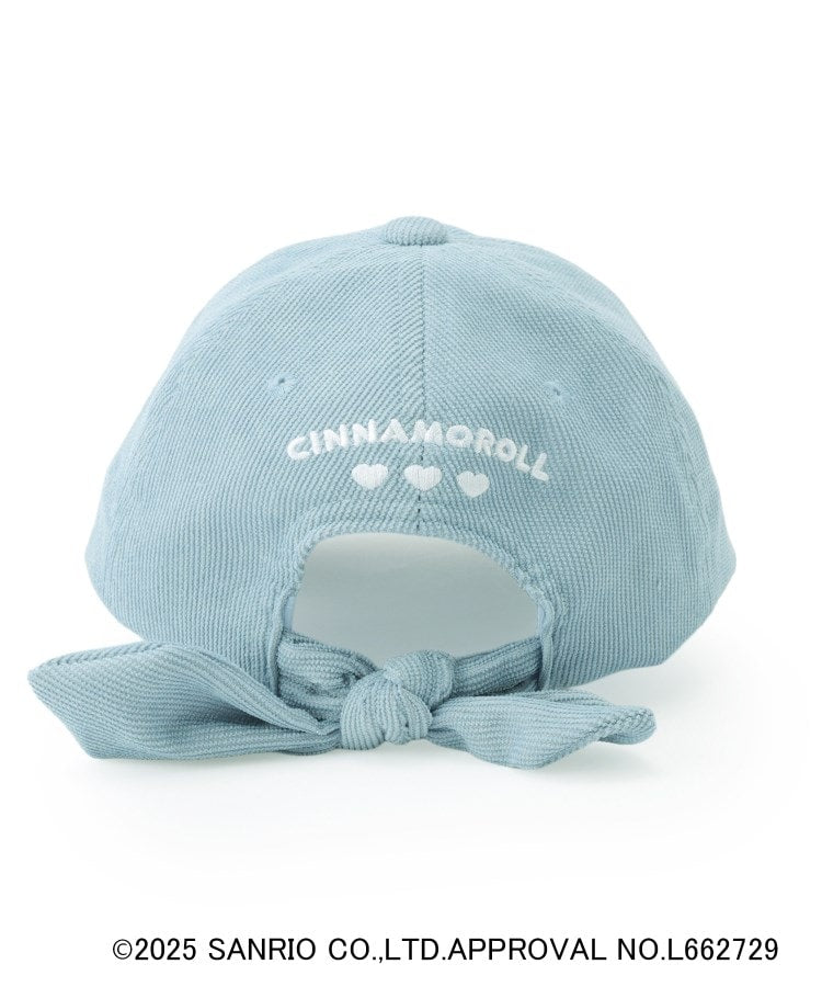シューラルー キッズ SHOO・LA・RUE／Kids 【サンリオ】コーデュロイキャップ （サックスブルー(090)） サックスブルー(090)