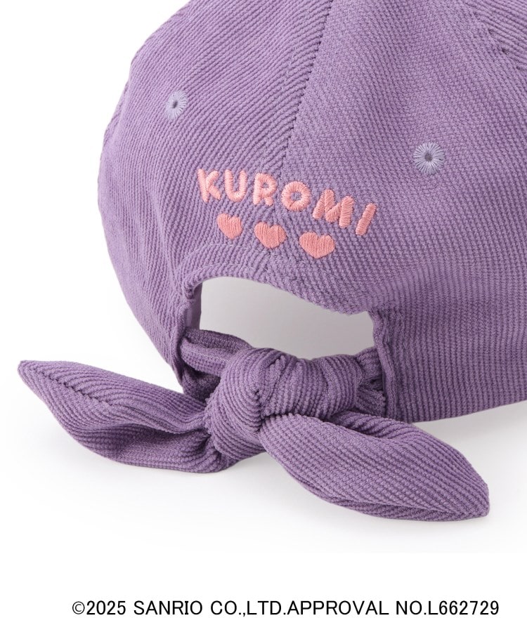 シューラルー キッズ SHOO・LA・RUE／Kids 【サンリオ】コーデュロイキャップ （サックスブルー(090)） サックスブルー(090)