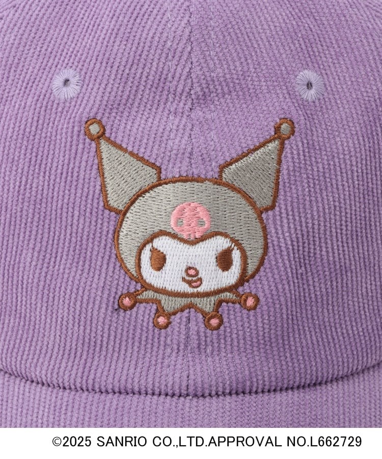 シューラルー キッズ SHOO・LA・RUE／Kids 【サンリオ】コーデュロイキャップ （サックスブルー(090)） サックスブルー(090)