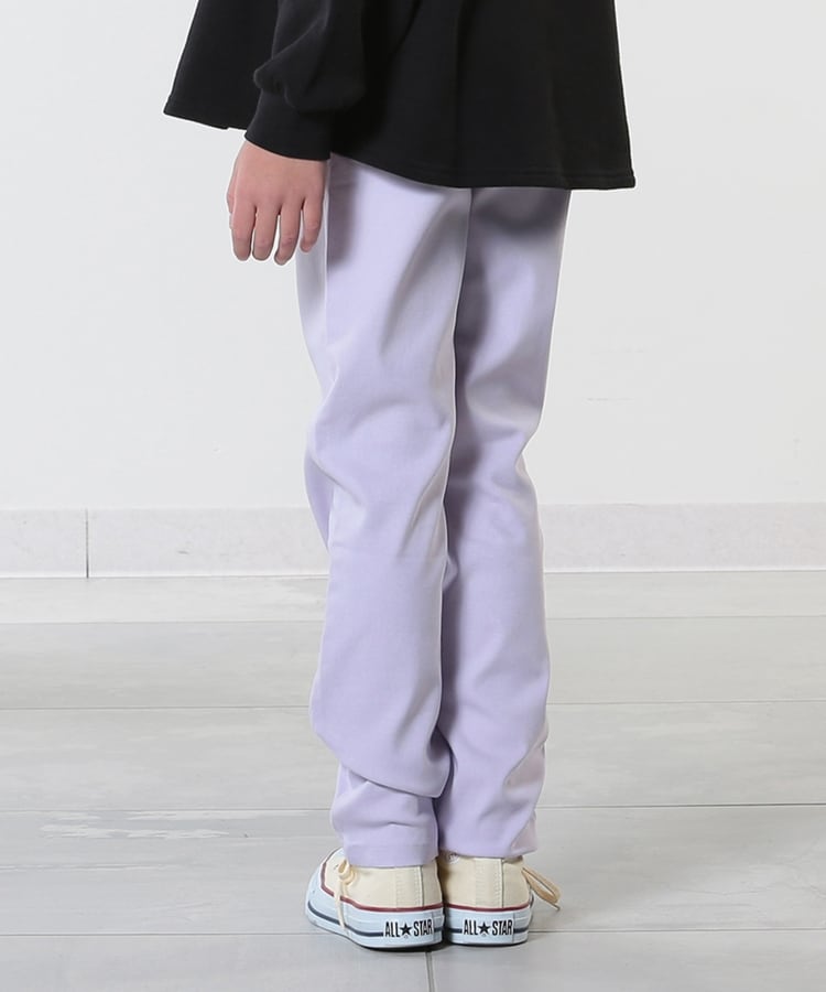 シューラルー キッズ SHOO・LA・RUE／Kids ストレッチカラースキニーパンツ （カーキ(029)） カーキ(029)
