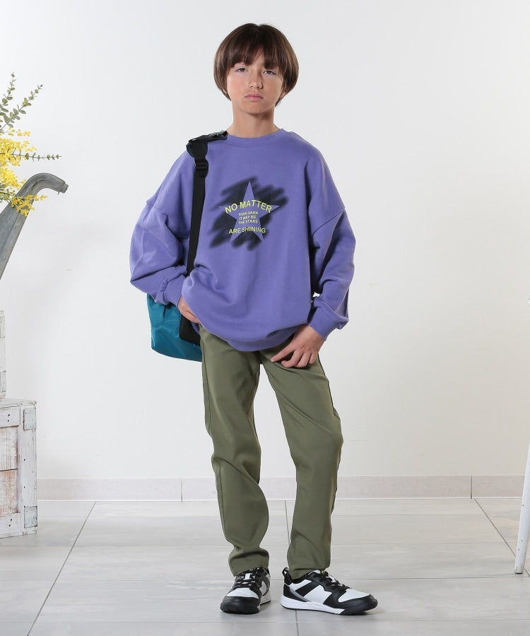シューラルー キッズ SHOO・LA・RUE／Kids ストレッチカラースキニーパンツ （カーキ(029)） カーキ(029)