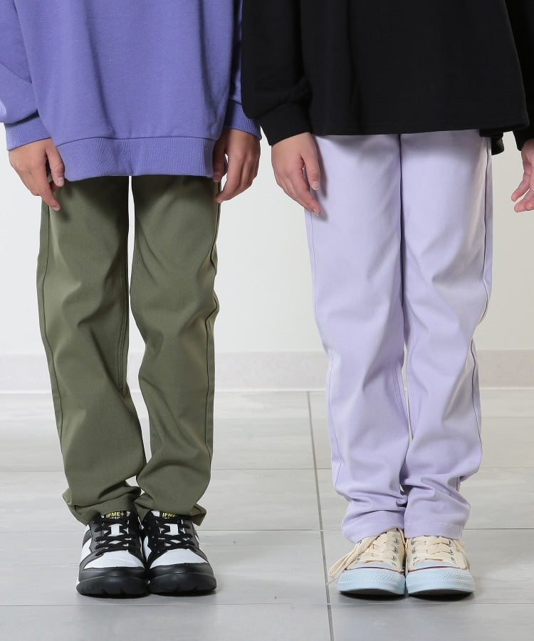 シューラルー キッズ SHOO・LA・RUE／Kids ストレッチカラースキニーパンツ （カーキ(029)） カーキ(029)