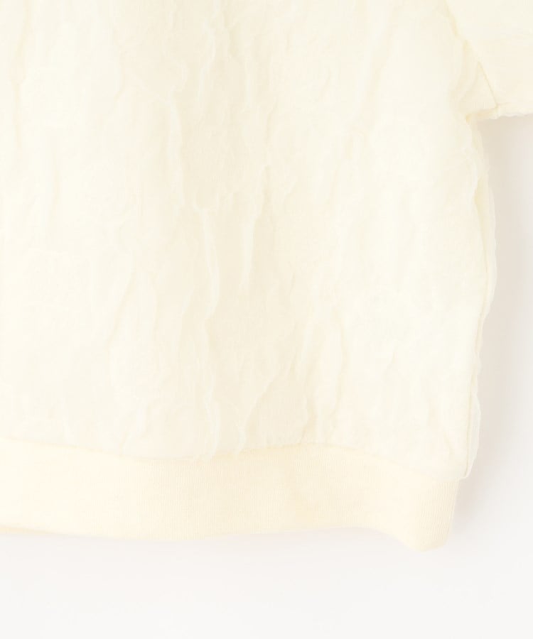シューラルー キッズ SHOO・LA・RUE／Kids シアー接結半袖プルオーバー （サックスブルー(090)） サックスブルー(090)