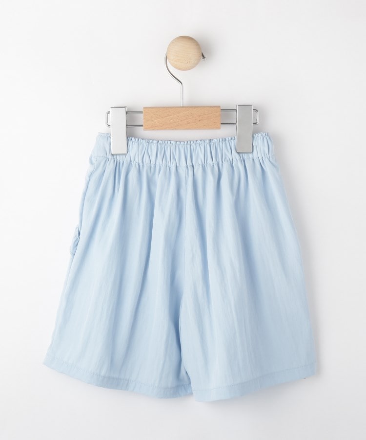 シューラルー キッズ SHOO・LA・RUE／Kids 【ひんやり】ポケットフリルキュロット （サックスブルー(090)） サックスブルー(090)