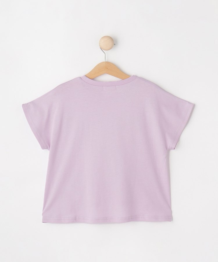 シューラルー キッズ SHOO・LA・RUE／Kids 【ひんやり】スパンコールモチーフTシャツ （オフホワイト(003)） オフホワイト(003)