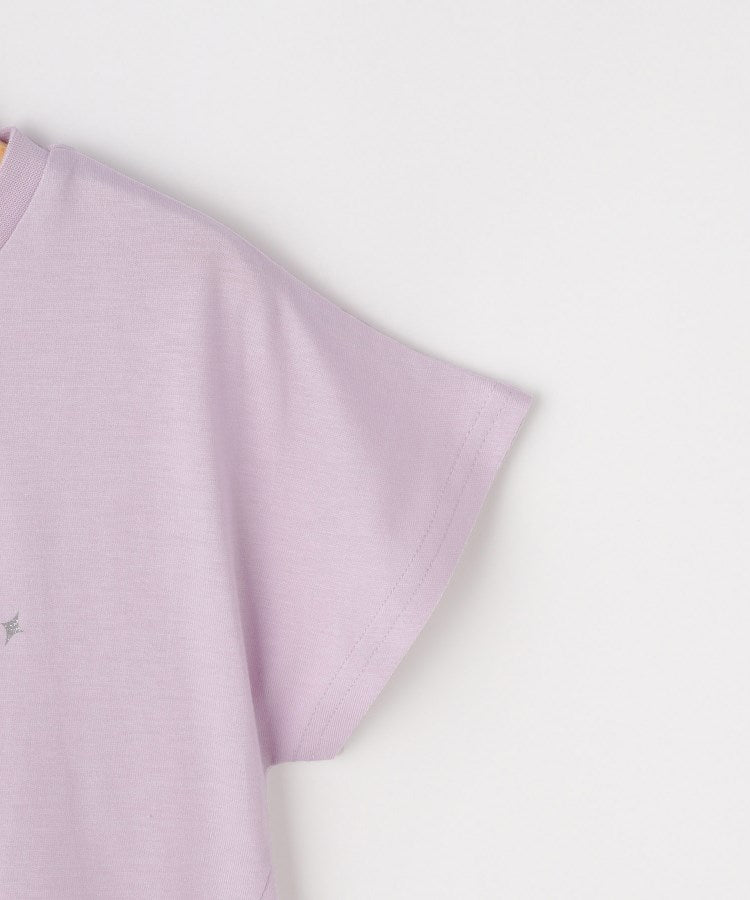 シューラルー キッズ SHOO・LA・RUE／Kids 【ひんやり】スパンコールモチーフTシャツ （オフホワイト(003)） オフホワイト(003)