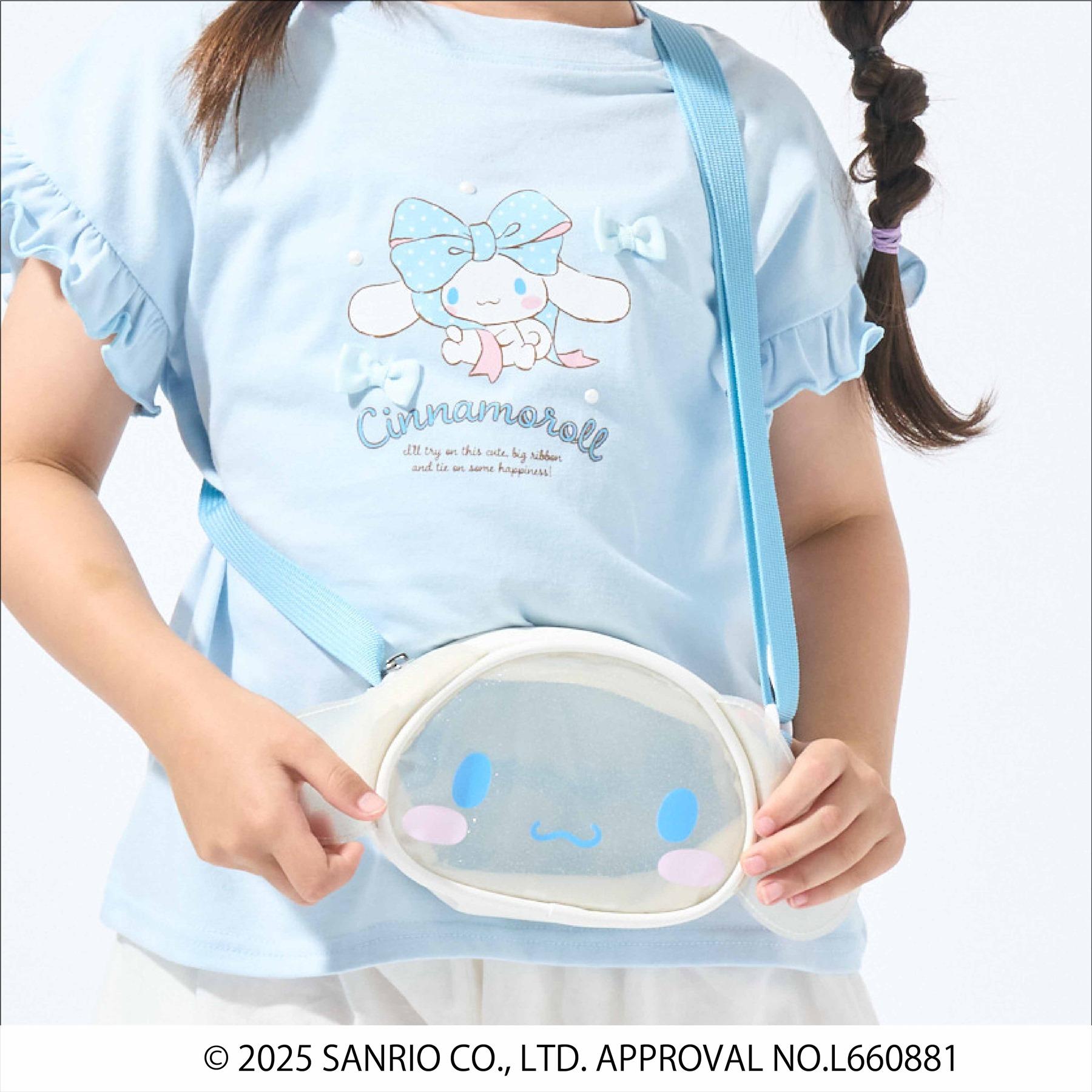 シューラルー キッズ SHOO・LA・RUE／Kids 【サンリオキャラクターズ】ポシェット （ラベンダー(080)） ラベンダー(080)