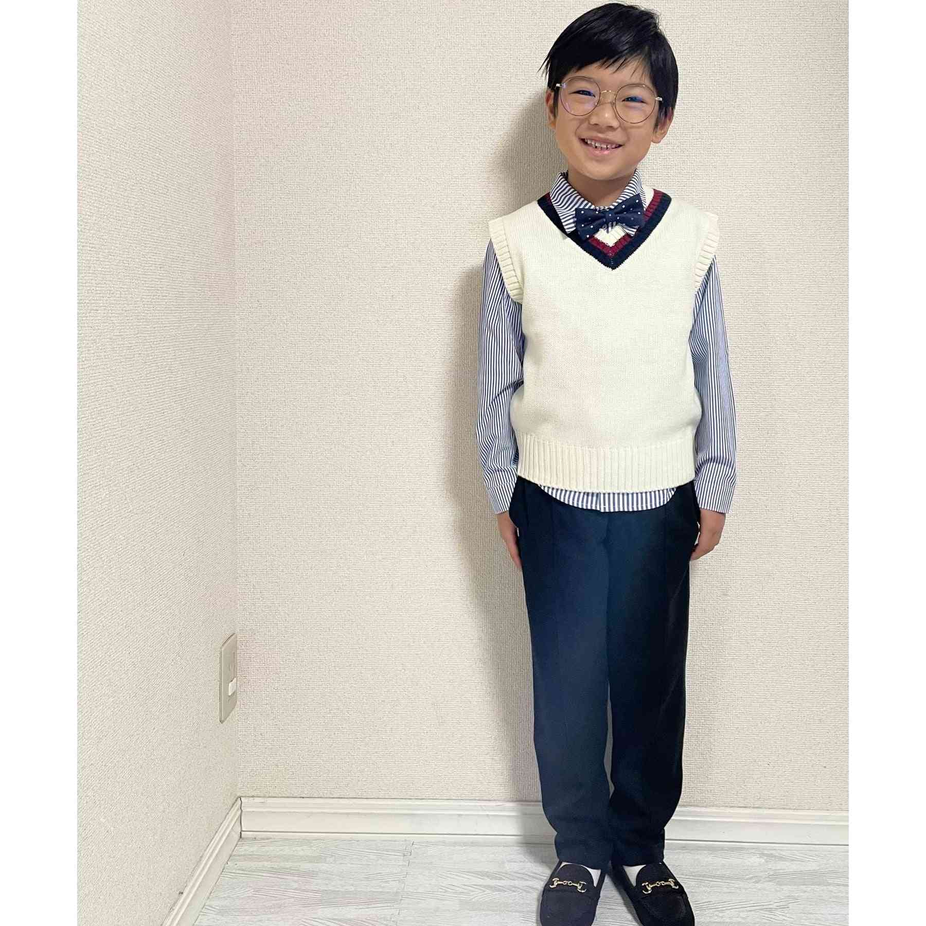 シューラルー キッズ SHOO･LA･RUE/Kids 【110-140cm/プチセレ】蝶ネクタイ付きシャツ
