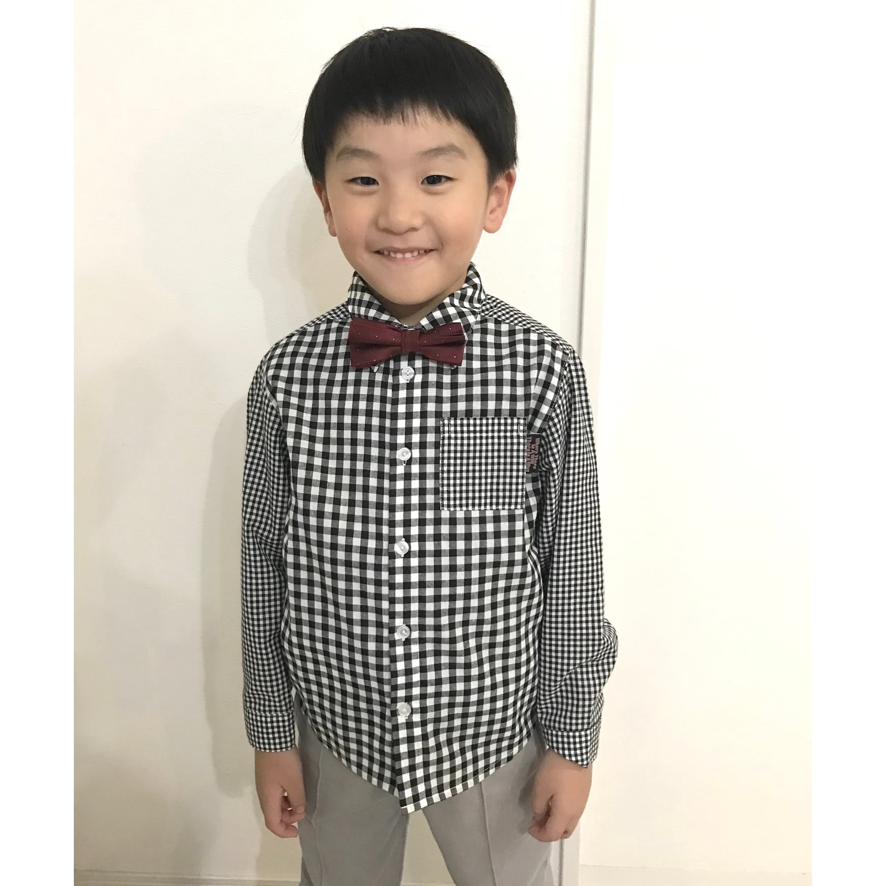 シューラルー キッズ SHOO･LA･RUE/Kids 【110-140cm/プチセレ】蝶ネクタイ付きシャツ
