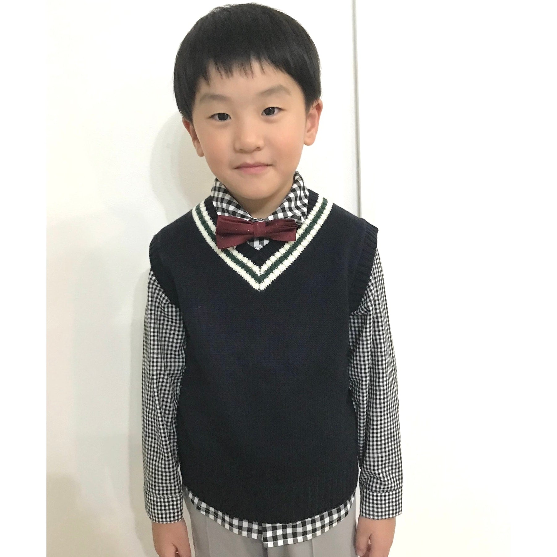 シューラルー キッズ SHOO･LA･RUE/Kids 【110-140cm/プチセレ】蝶ネクタイ付きシャツ