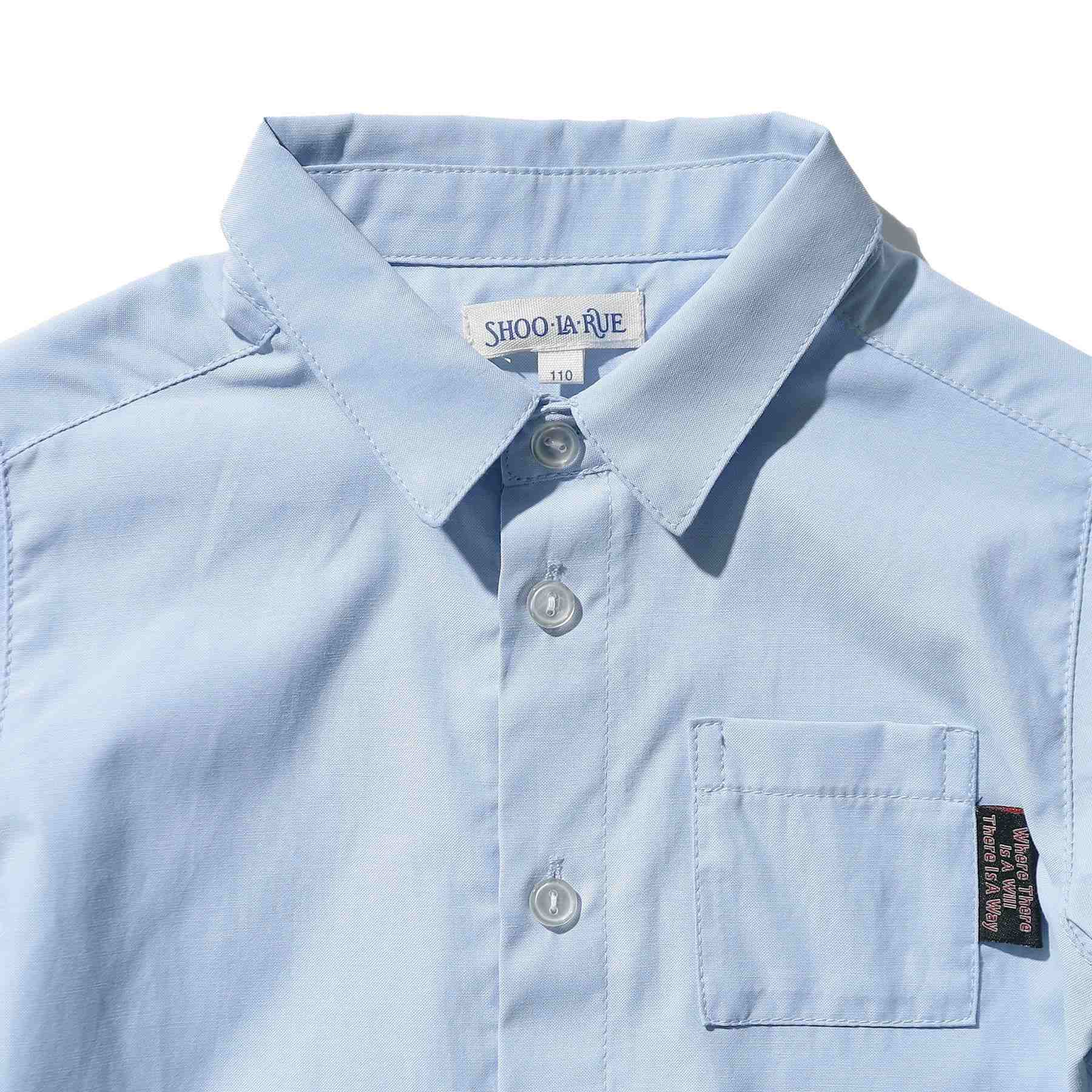 シューラルー キッズ SHOO･LA･RUE/Kids 【110-140cm/プチセレ】蝶ネクタイ付きシャツ