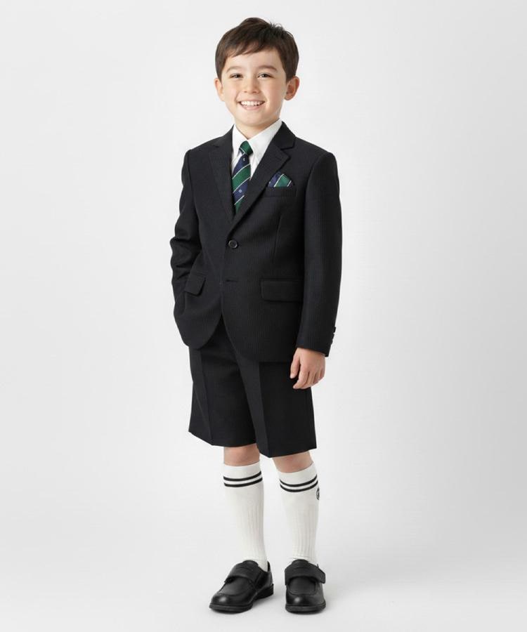 シューラルー キッズ SHOO･LA･RUE／Kids 【セレモニー】ハーフパンツスーツセット （ブラック(019)） ブラック(019)