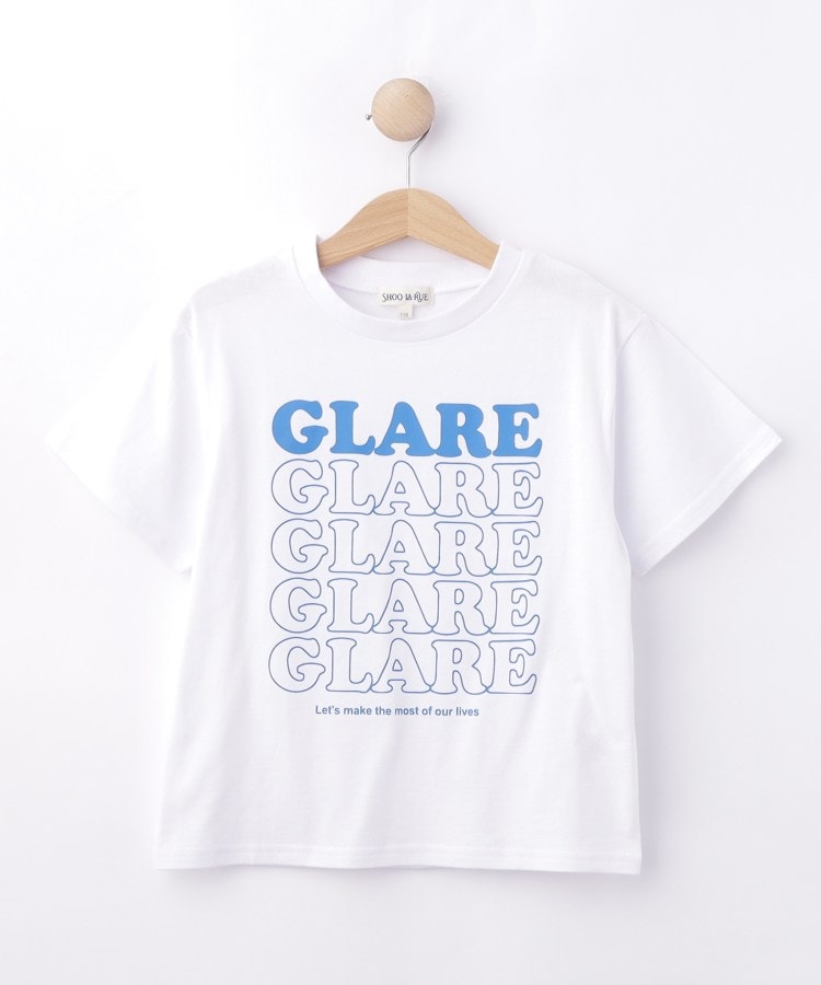 シューラルー キッズ SHOO･LA･RUE／Kids 【100-150cm】プリントロゴTシャツ （ホワイト(001)） ホワイト(001)