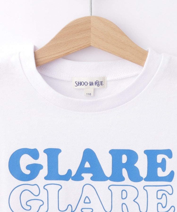 シューラルー キッズ SHOO･LA･RUE／Kids 【100-150cm】プリントロゴTシャツ （ホワイト(001)） ホワイト(001)