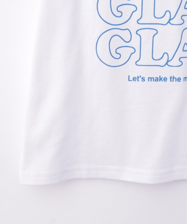 シューラルー キッズ SHOO･LA･RUE／Kids 【100-150cm】プリントロゴTシャツ （ホワイト(001)） ホワイト(001)