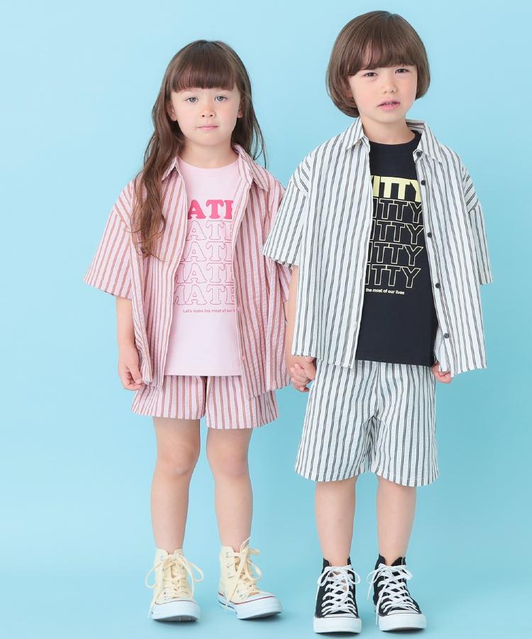 シューラルー キッズ SHOO･LA･RUE／Kids 【100-150cm】プリントロゴTシャツ （ホワイト(001)） ホワイト(001)