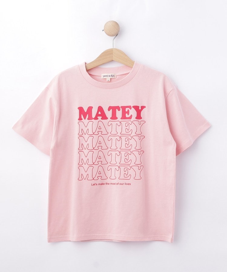 シューラルー キッズ SHOO･LA･RUE／Kids 【100-150cm】プリントロゴTシャツ （ホワイト(001)） ホワイト(001)