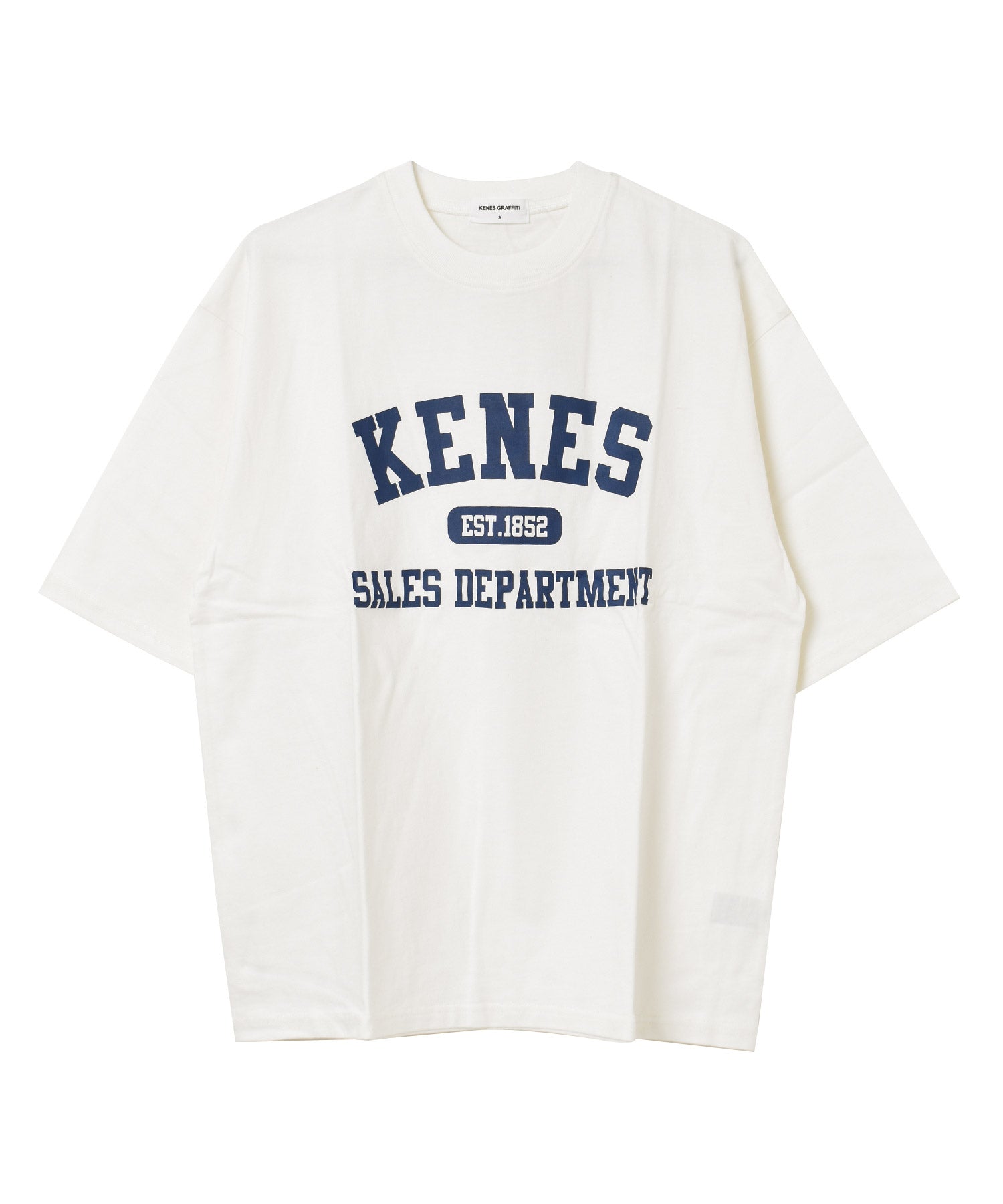 ケネスグラフィティ KENES GRAFFITI アーチロゴプリントTシャツ （ネイビー） ネイビー