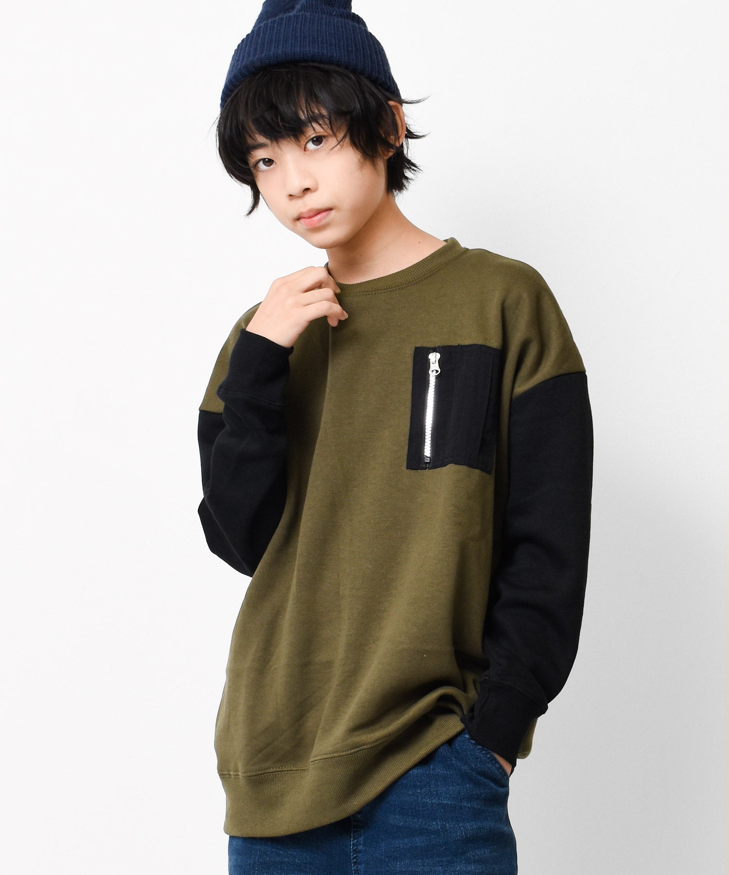 ラット エフェクト RAT EFFECT 裏起毛MAー1ビッグトレーナー