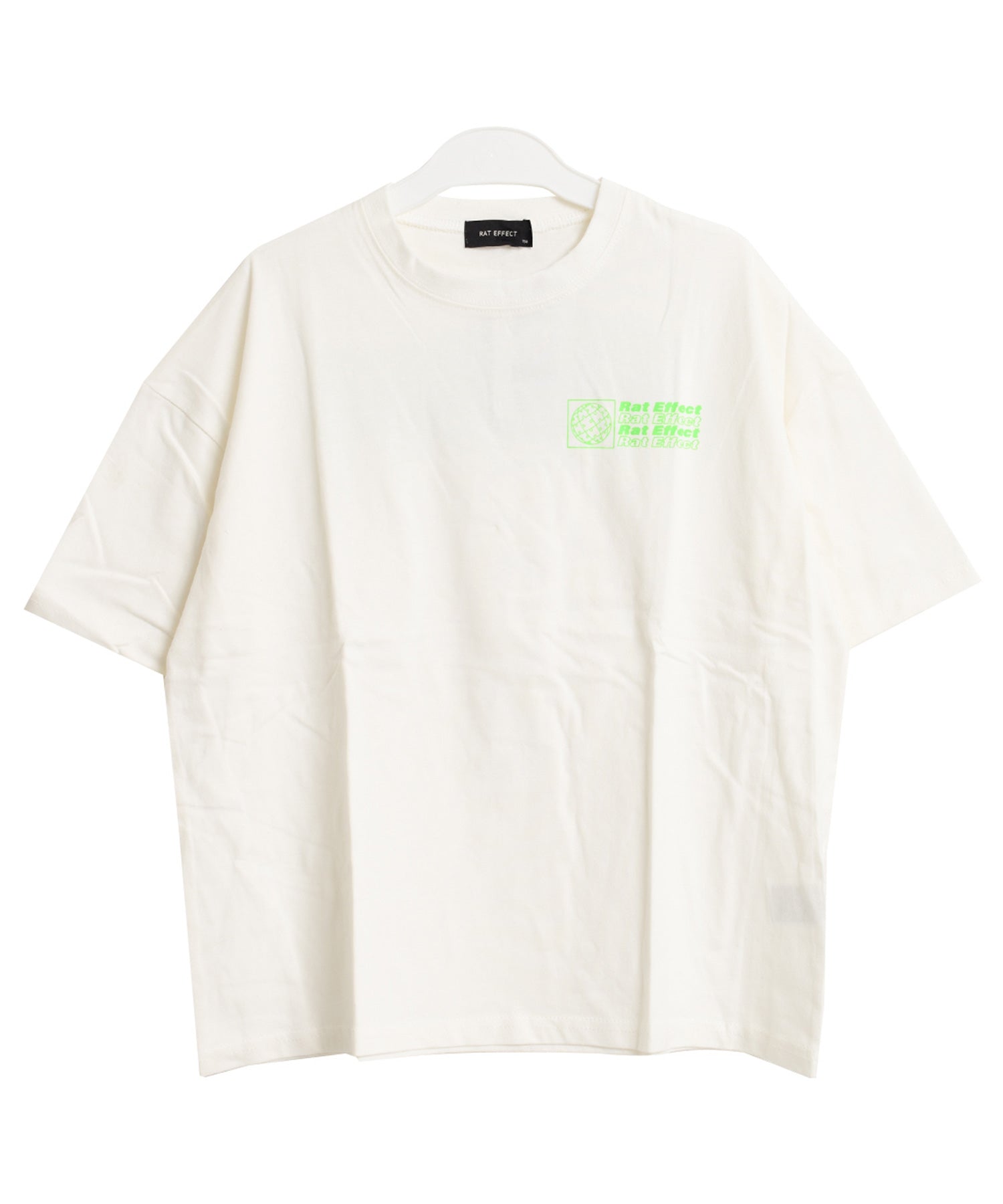 ラット エフェクト RAT EFFECT バックネオンロゴプリントビッグTシャツ （ライトグレー） ライトグレー