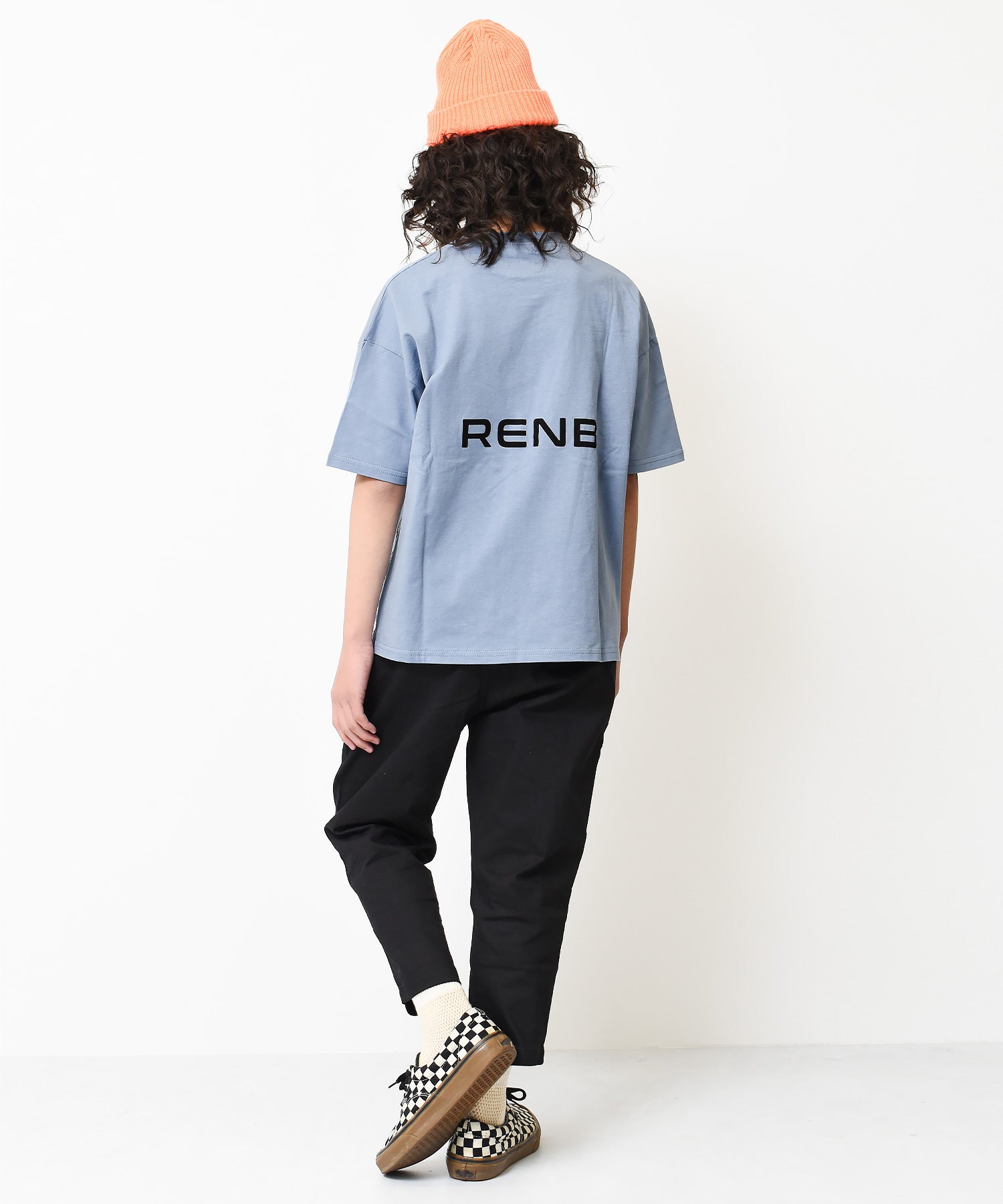 ラット エフェクト RAT EFFECT サイドテープ付きバックプリントビックTシャツ （ライトグレー） ライトグレー