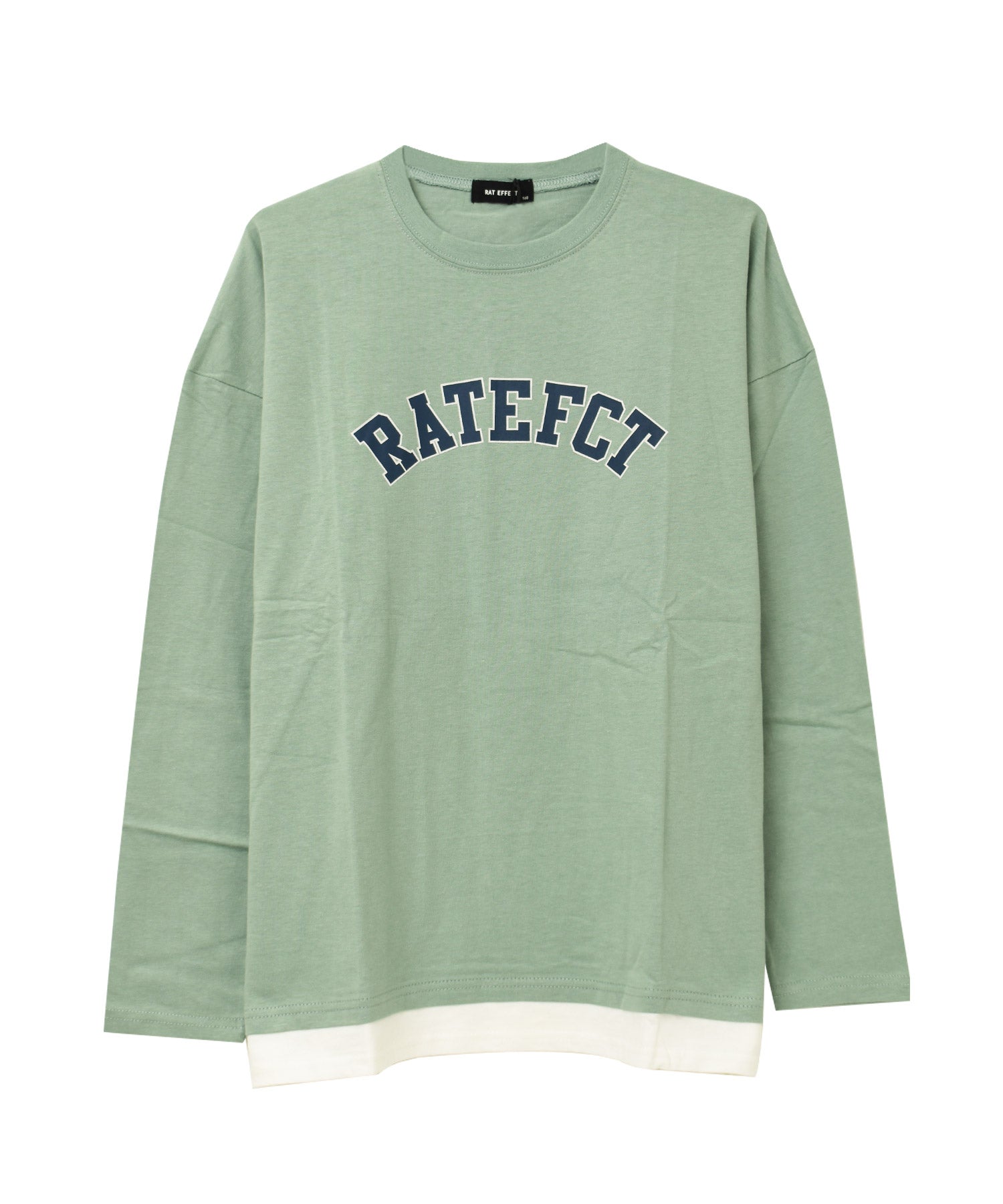 ラット エフェクト RAT EFFECT アーチロゴプリントロングTシャツ
