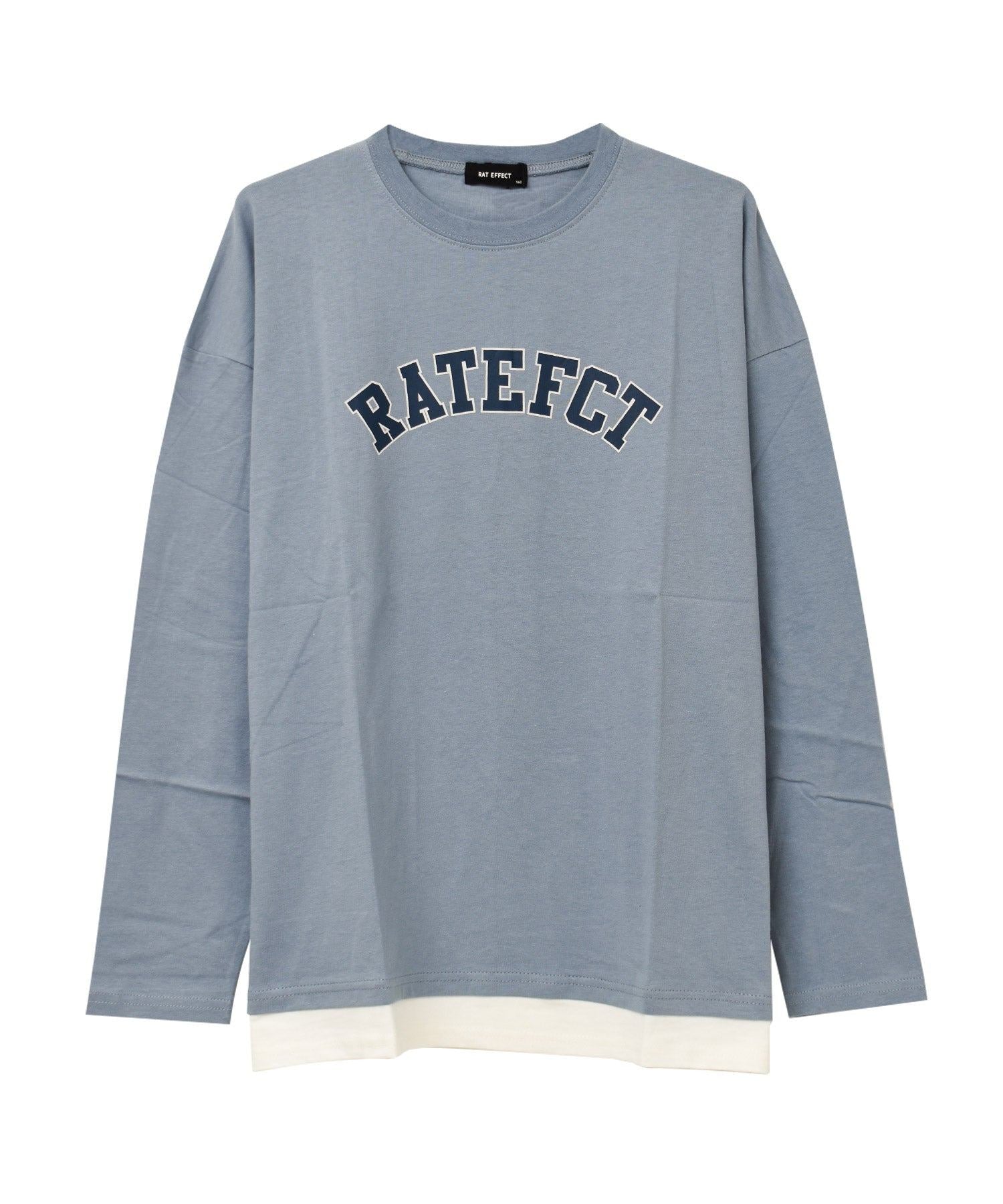 ラット エフェクト RAT EFFECT アーチロゴプリントロングTシャツ