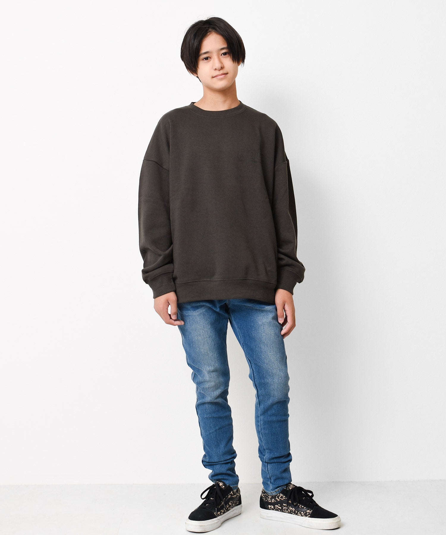 ラット エフェクト RAT EFFECT 裏起毛バックロゴプリントトレーナー