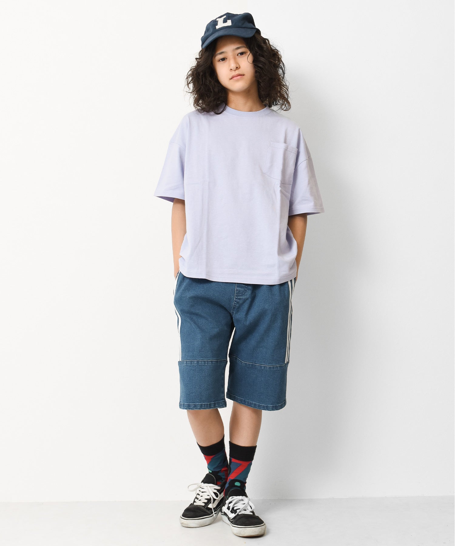 ラット エフェクト RAT EFFECT デニムラインハーフパンツ