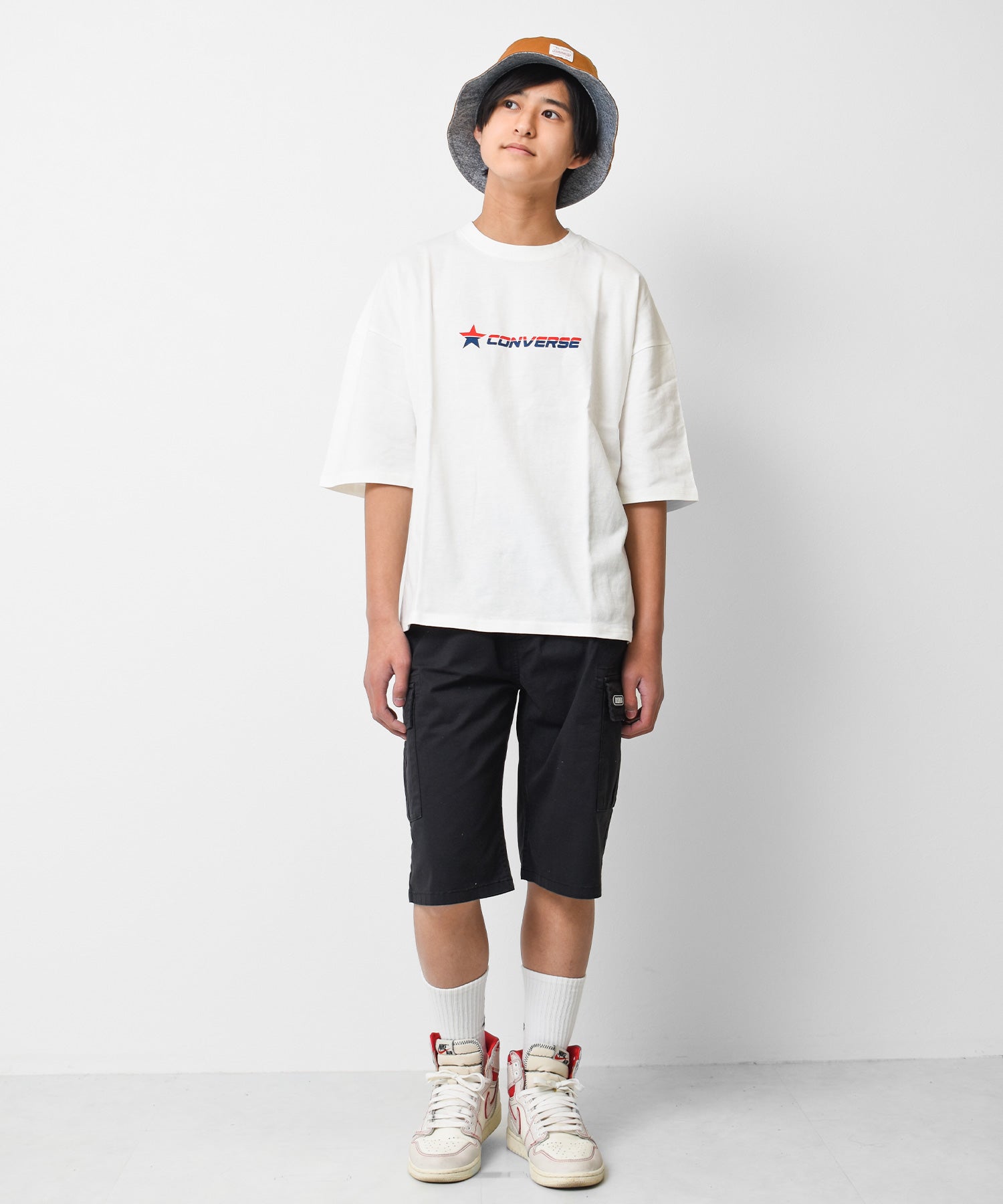 ラット エフェクト RAT EFFECT CONVERSE別注カラーロゴスーパービッグTシャツ