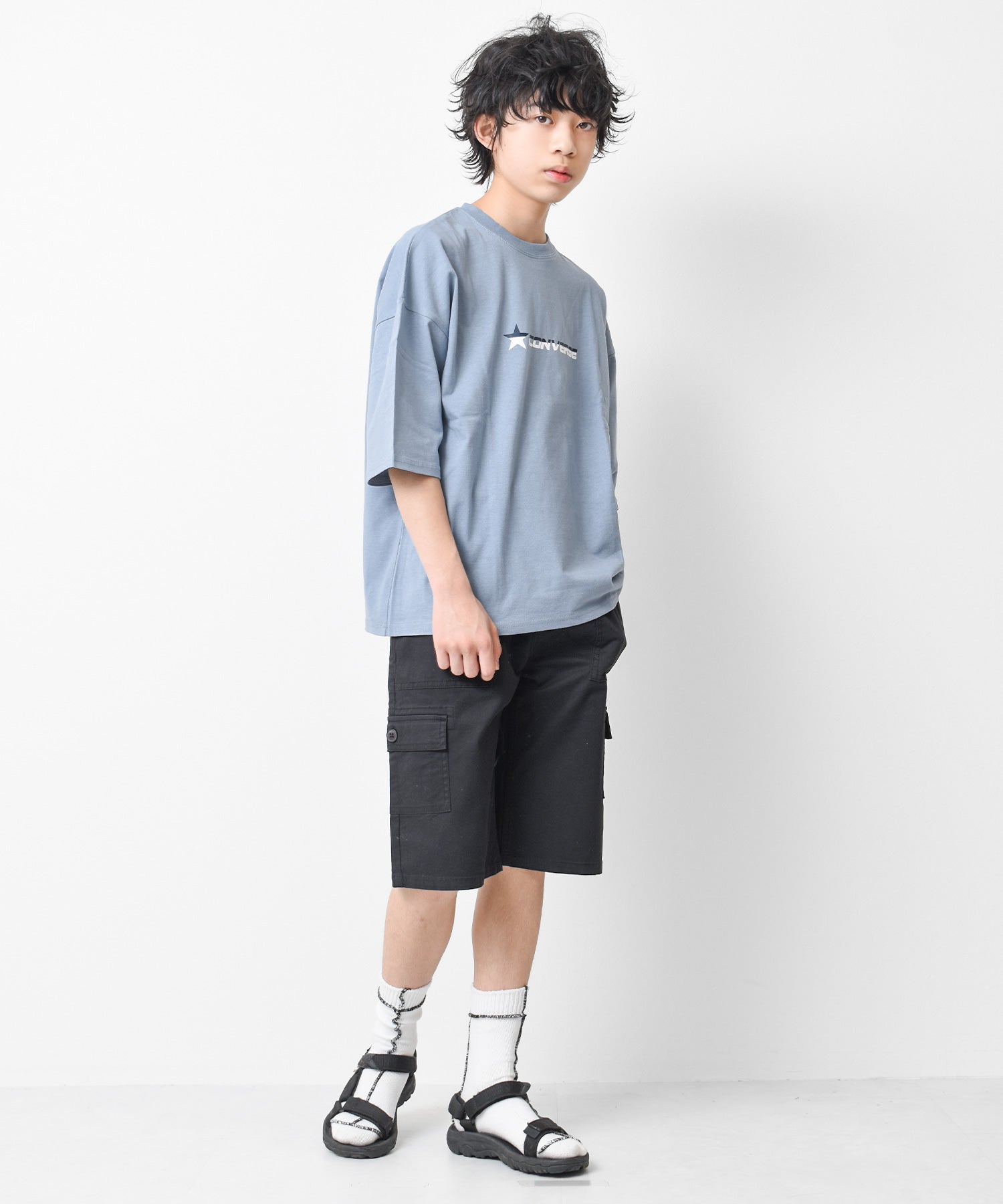 ラット エフェクト RAT EFFECT CONVERSE別注カラーロゴスーパービッグTシャツ