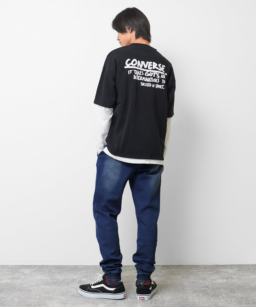 ラット エフェクト RAT EFFECT デニムスキニージョガーパンツ