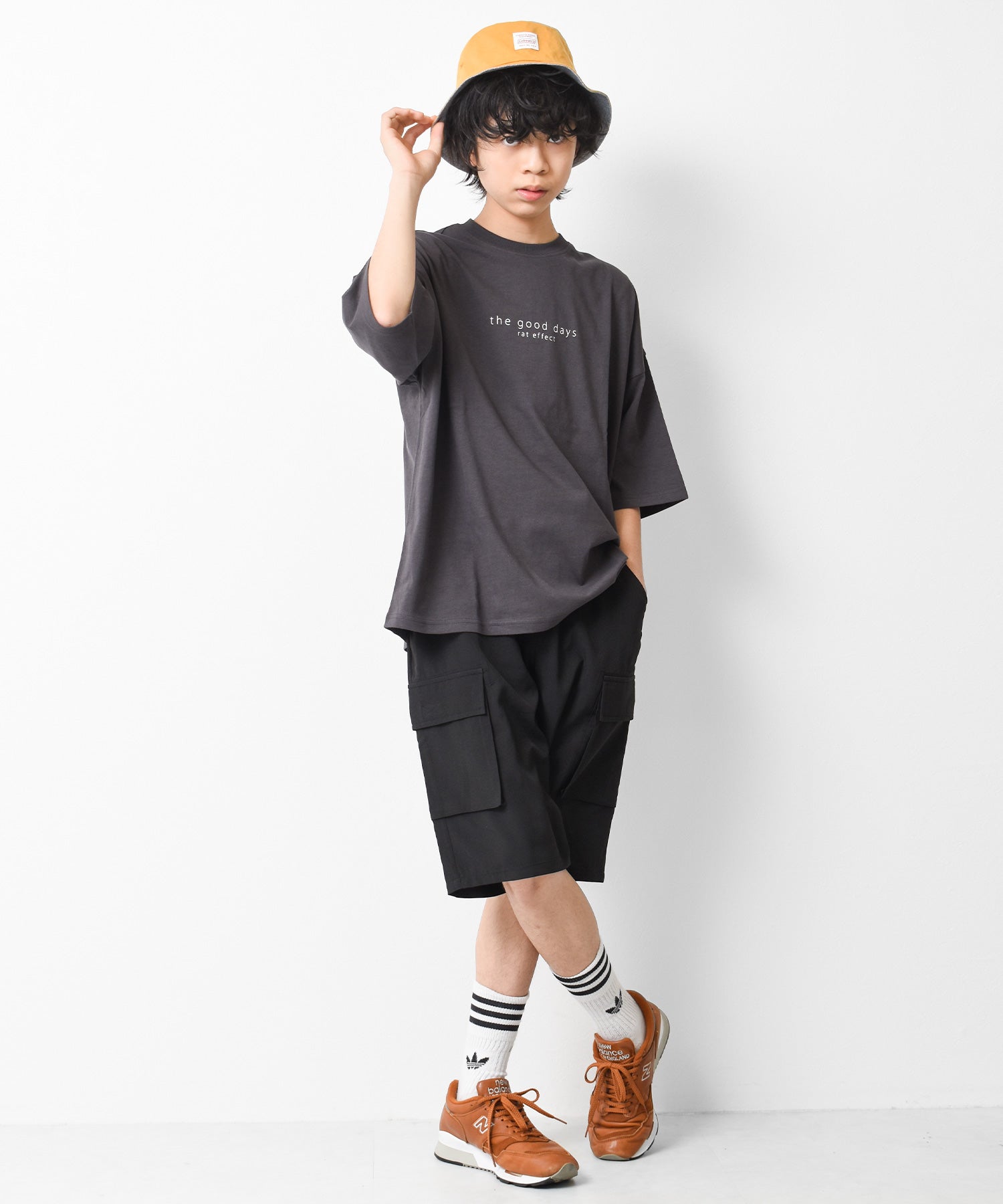 ラット エフェクト RAT EFFECT ドライポリエステルカーゴハーフパンツ